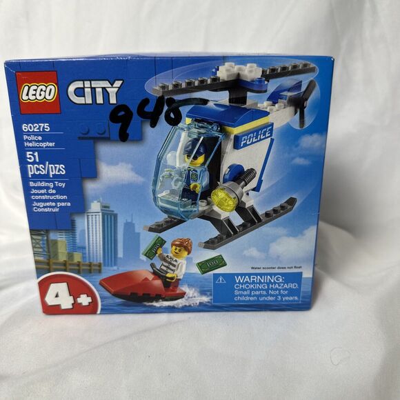 Lego‎ City 60275 Police Helicopter Building Toy Retired 2021 Set- New Sealed Box - Picture 8 of 8